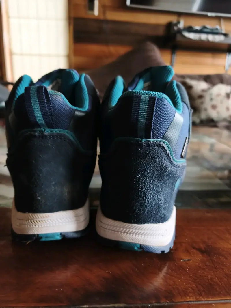 Botas de senderismo para niños azul y negro - 4