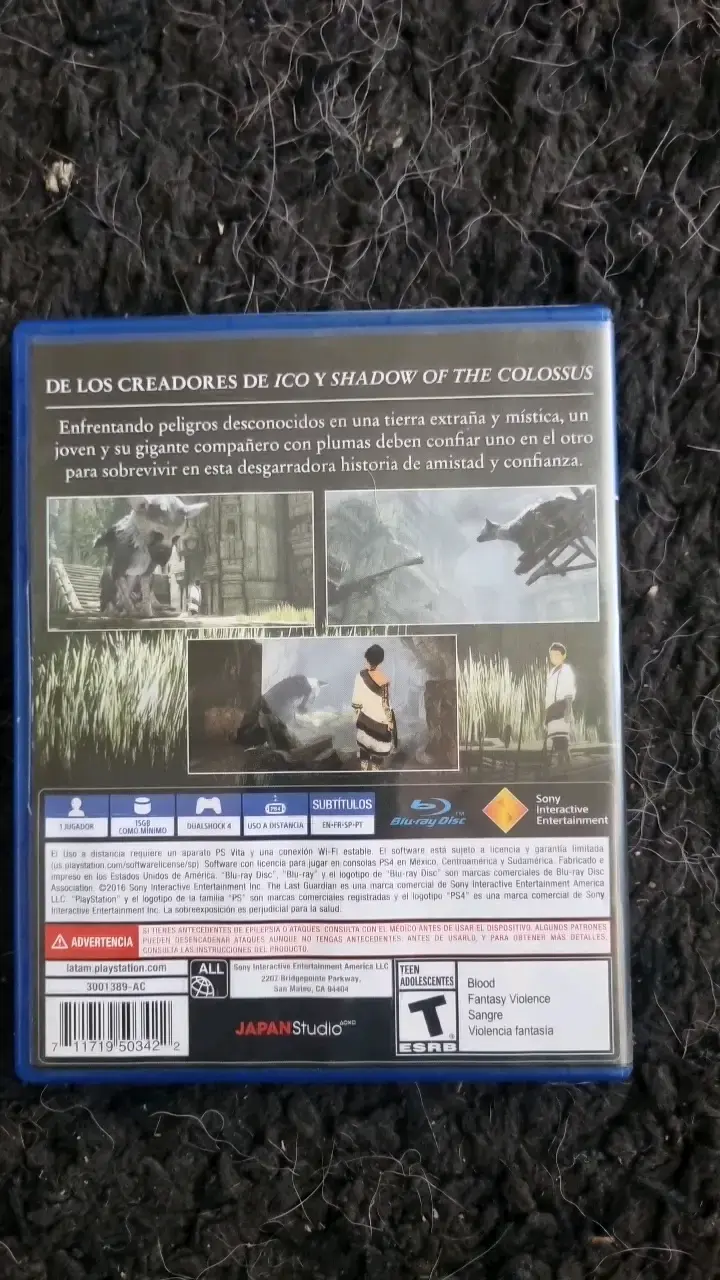 Juego PS4 The Last Guardian en buen estado - 3