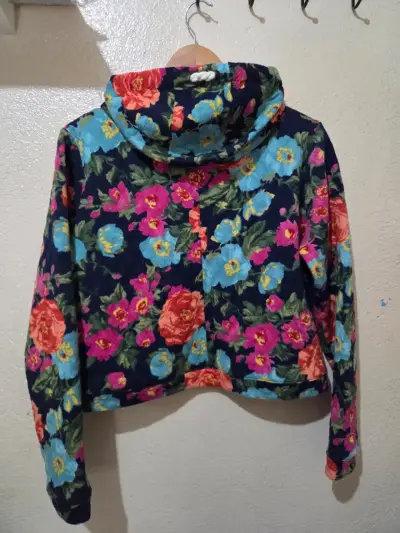 Polerón floral con capucha Umbrale para mujer - miniatura 2