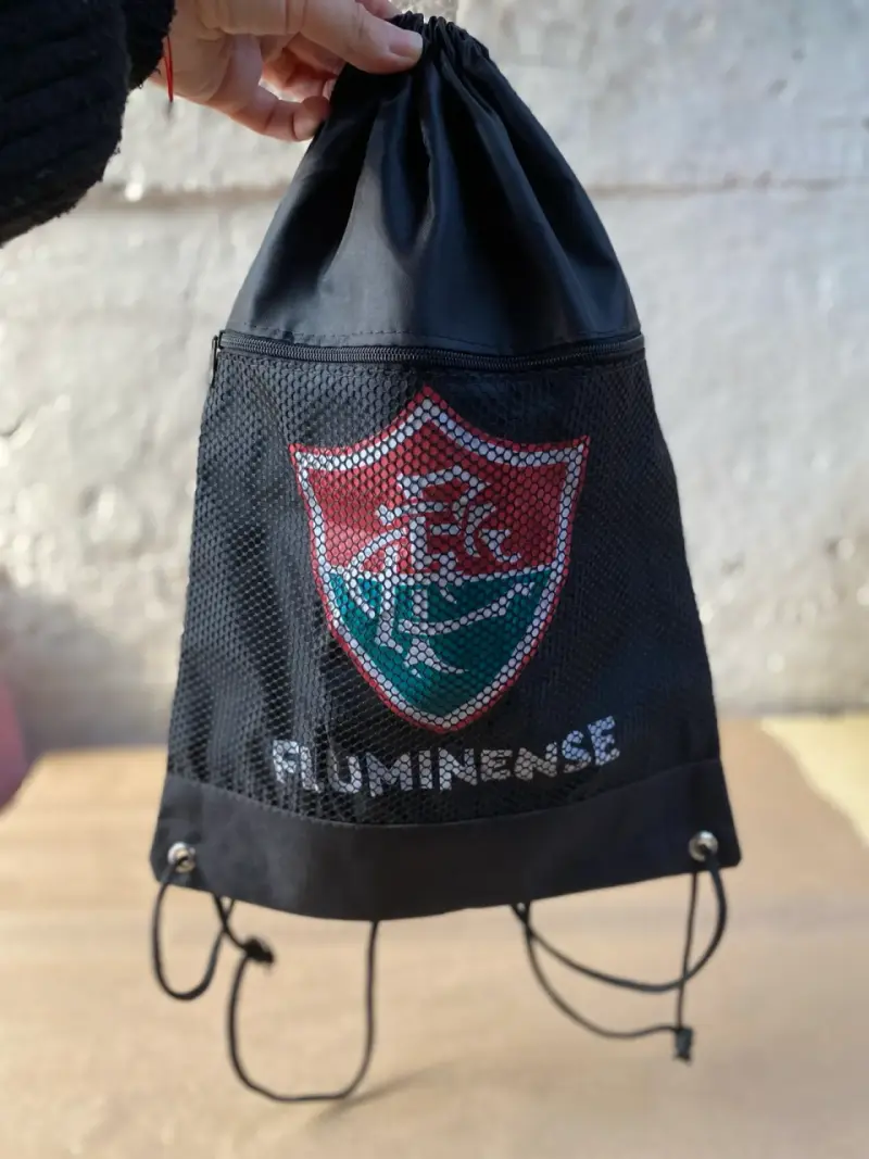 Mochila saco deportiva Fluminense negra - 2
