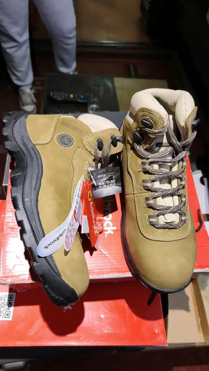Botas de seguridad marrón para hombre - 2