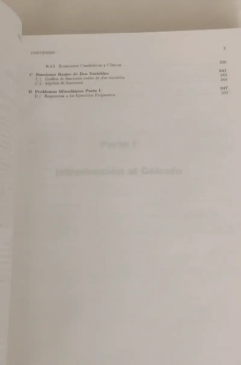 Libro Matemáticas para Ingeniería Introducción al Cálculo - 5