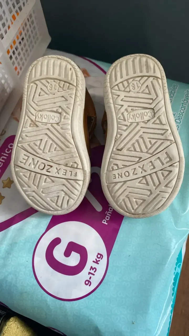 Sandalias de cuero para bebé Colloky - 3