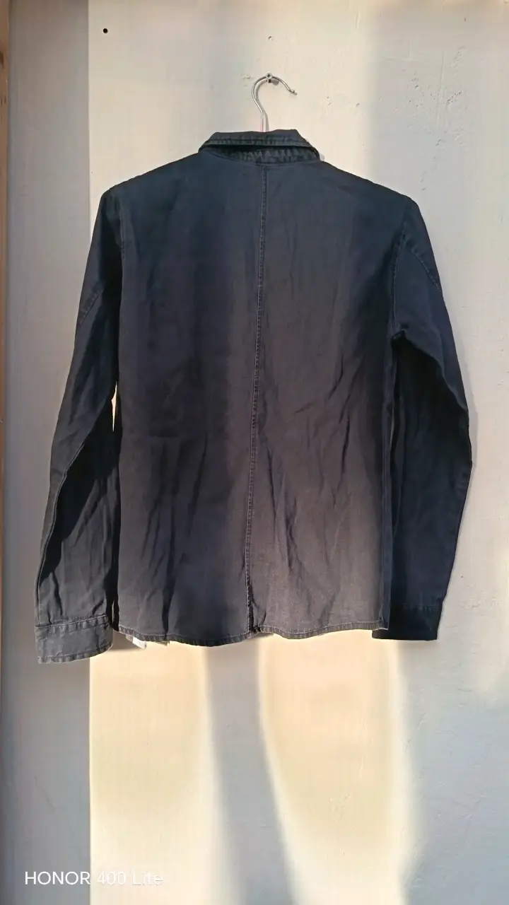 Camisa de mezclilla negra Guess - 5
