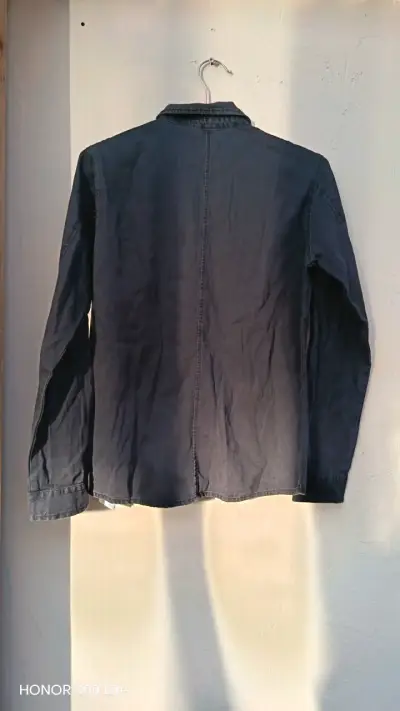Camisa de mezclilla negra Guess - miniatura 5