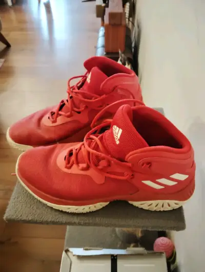Zapatillas deportivas rojas Adidas para hombre - miniatura 2