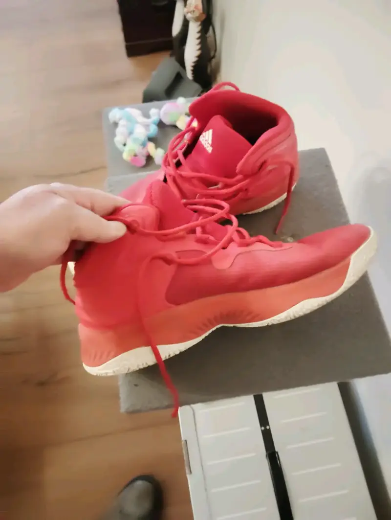 Zapatillas deportivas rojas Adidas para hombre - 3