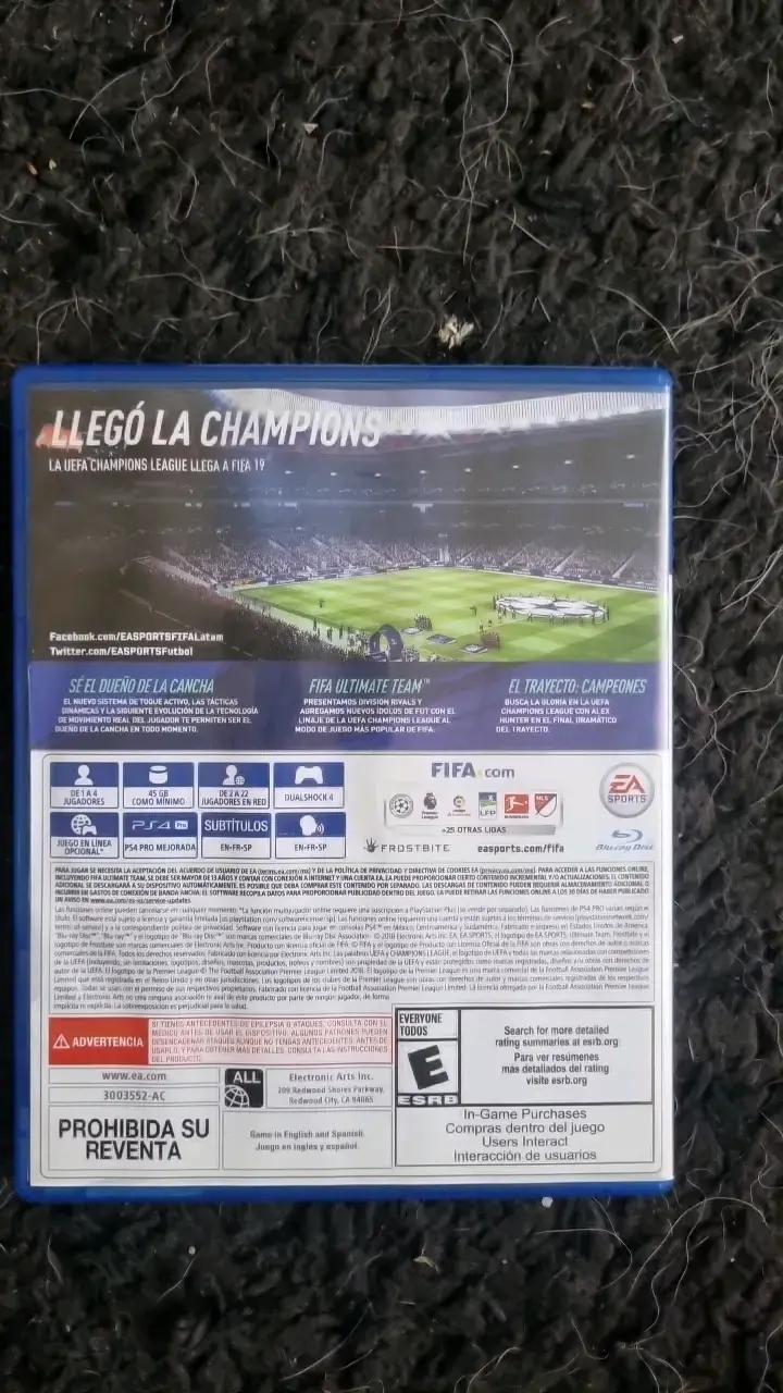 Juego FIFA 19 para PS4 en buen estado - 3