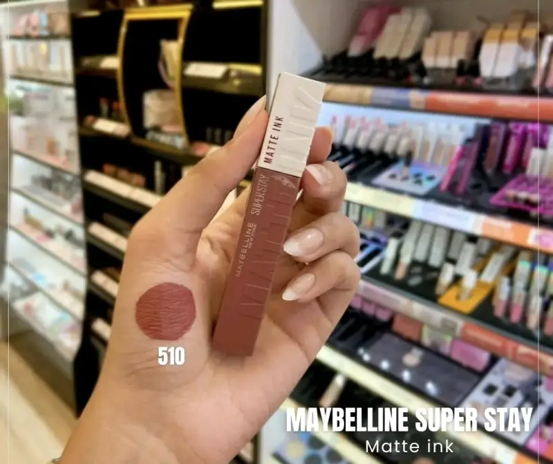 Labial Líquido Maybelline Superstay Matte Ink 510 Charmer - 2