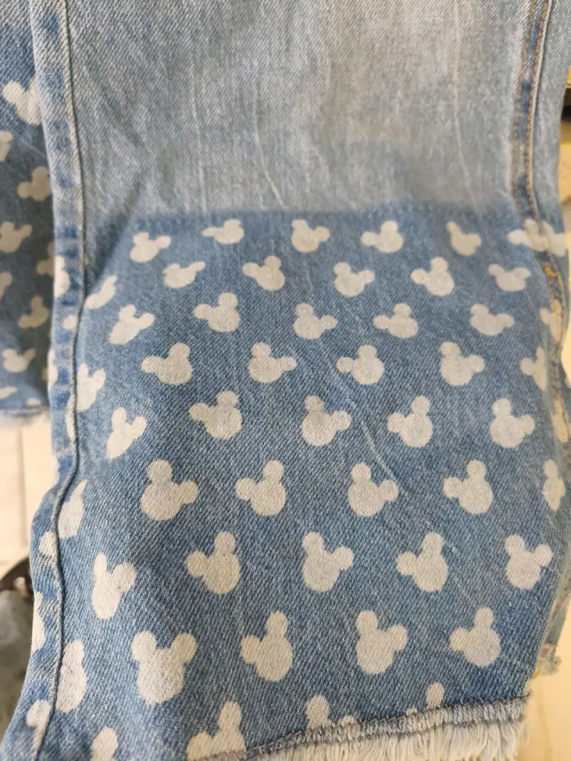 Jardinera de mezclilla Mickey Mouse para niños - 4