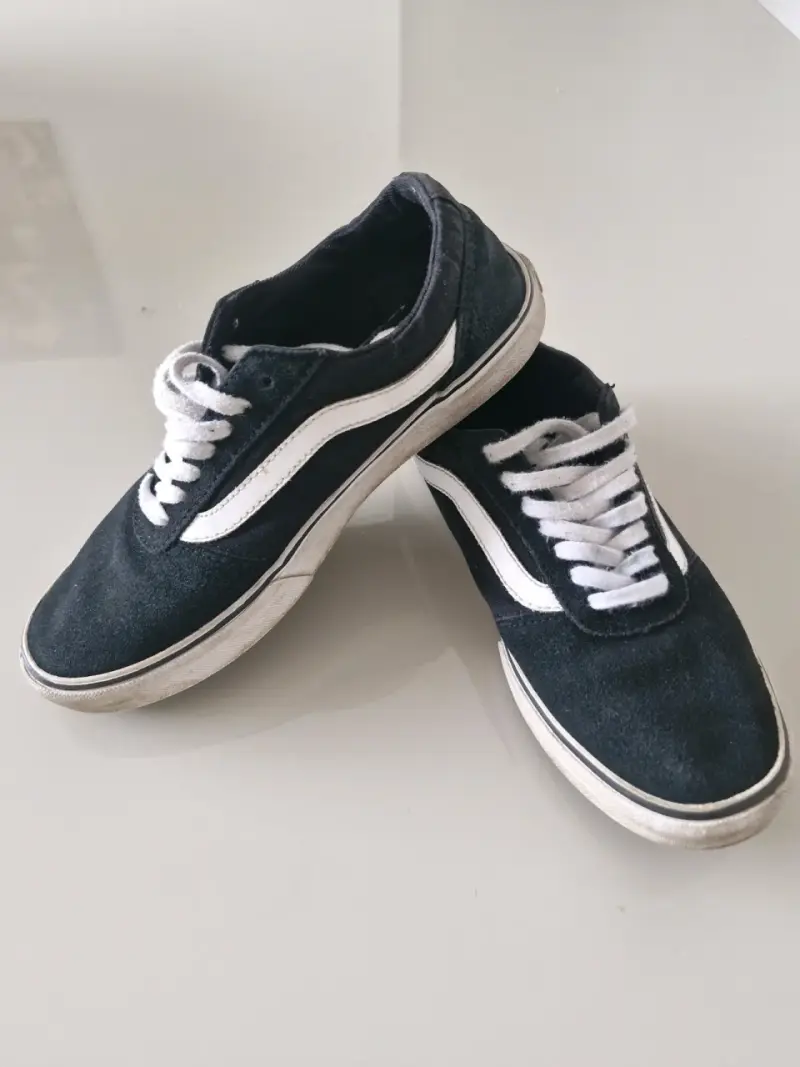 Zapatillas negras de lona Vans