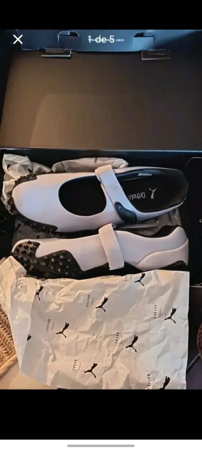 Zapatillas Puma Monstro Fey Launch blancas - miniatura 2