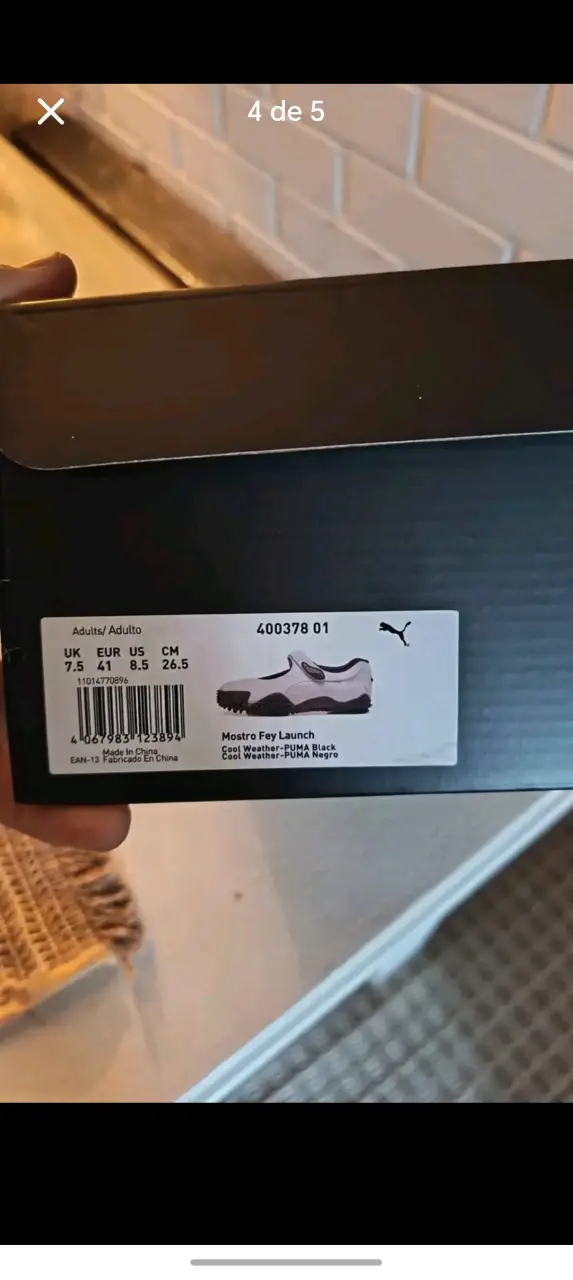 Zapatillas Puma Monstro Fey Launch blancas - 3