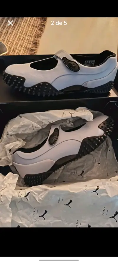 Zapatillas Puma Monstro Fey Launch blancas - miniatura 4