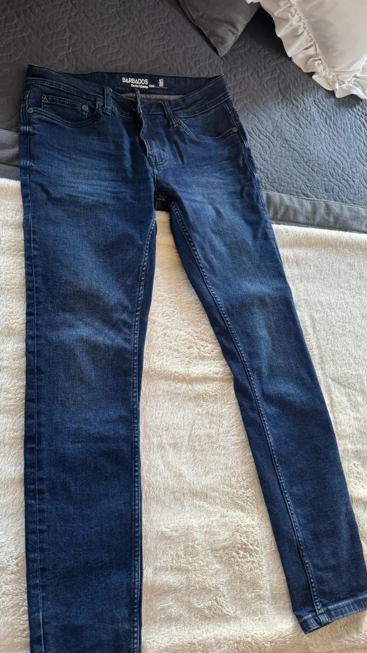 Jeans Barbados azul oscuro mujer - 2