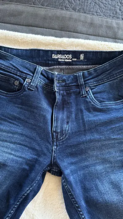 Jeans Barbados azul oscuro mujer - miniatura 1