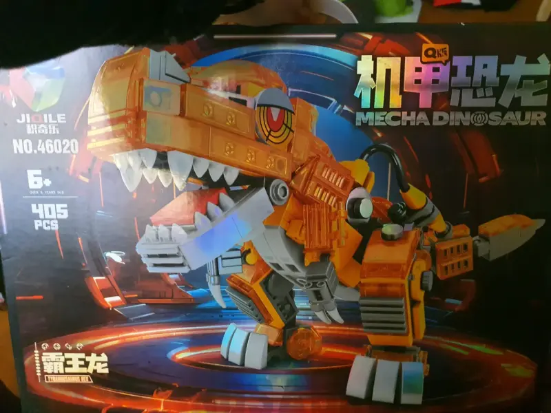 Set de construcción Mecha Dinosaurio Jiqile