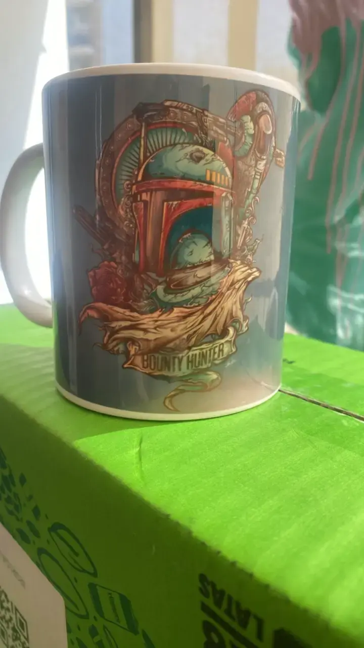 Taza Star Wars Boba Fett edición especial - 1