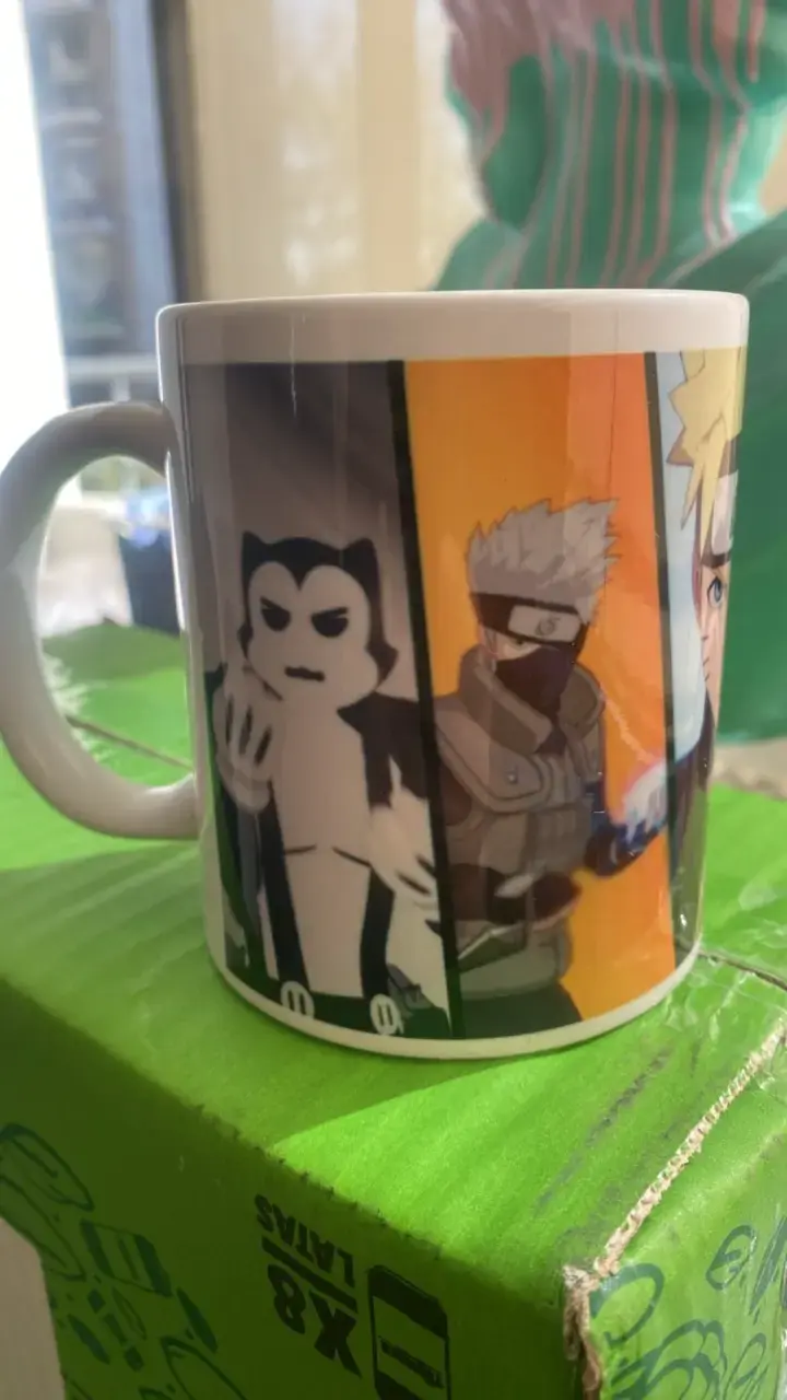Taza de cerámica Naruto con personajes - 3