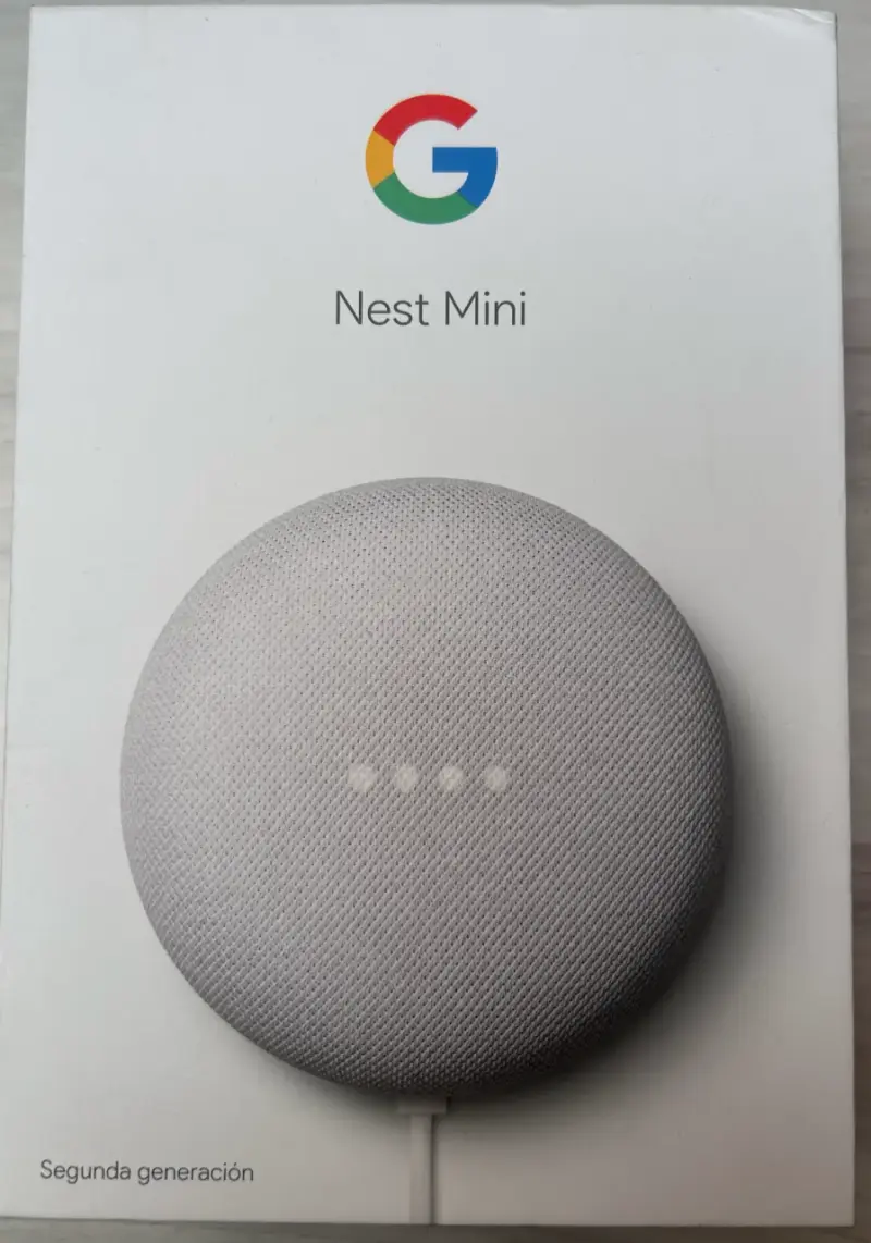 Google Nest Mini Segunda Generación Gris - 1