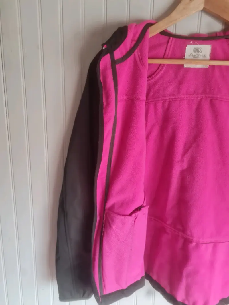 Chaqueta de mujer con capucha color marrón - 4