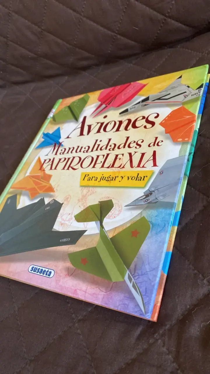 Libro Aviones Manualidades de Papiroflexia Susaeta - 3