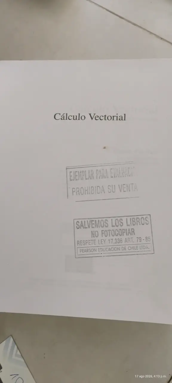 Libro Cálculo Vectorial de Claudio Pita Ruiz - 4