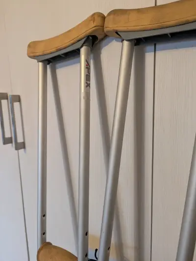 Muletas ajustables de aluminio Apex - miniatura 3