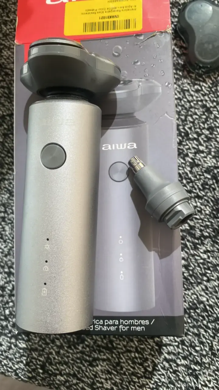 Afeitadora eléctrica recargable Aiwa para hombres - 4