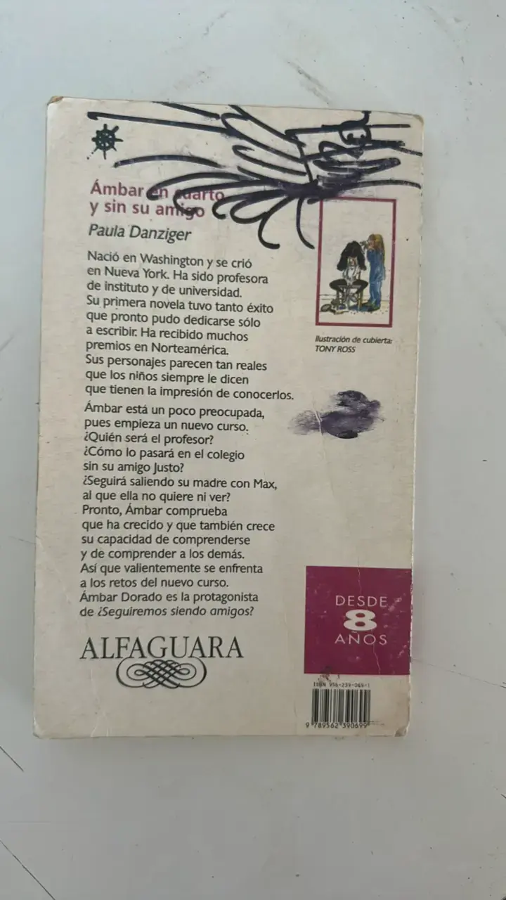 Ámbar en Cuarto y Sin Su Amigo. Paula Danziger - 2