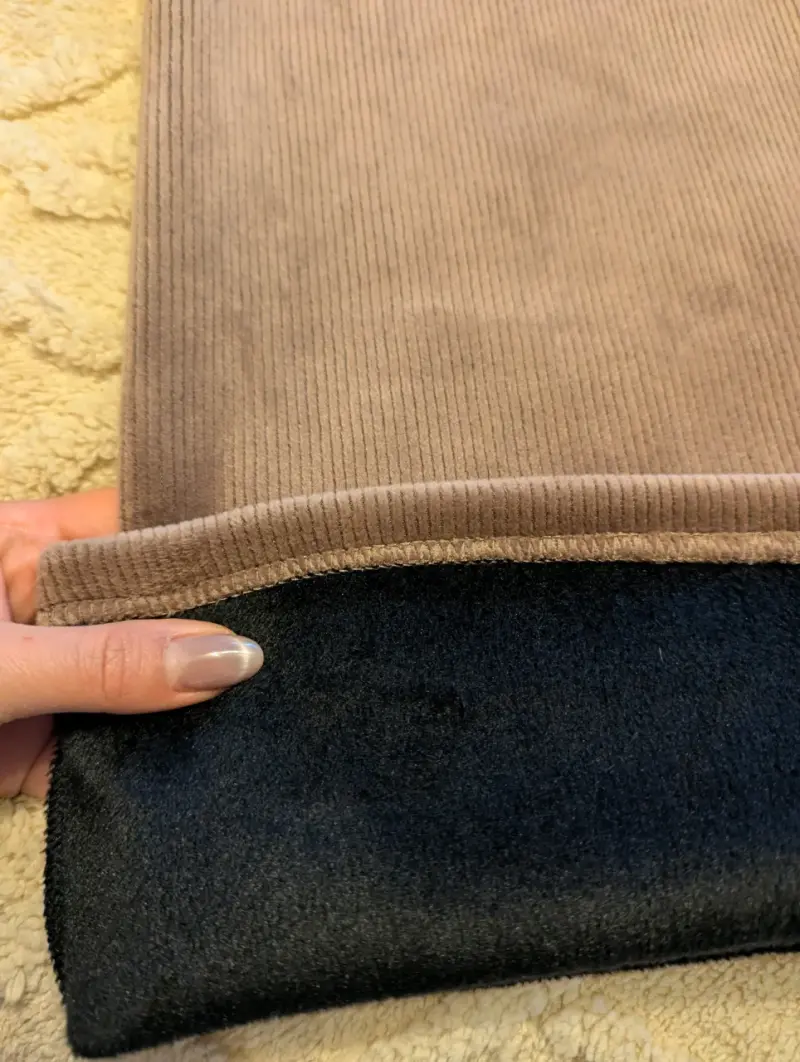 Pantalones marrón con polar S - 2