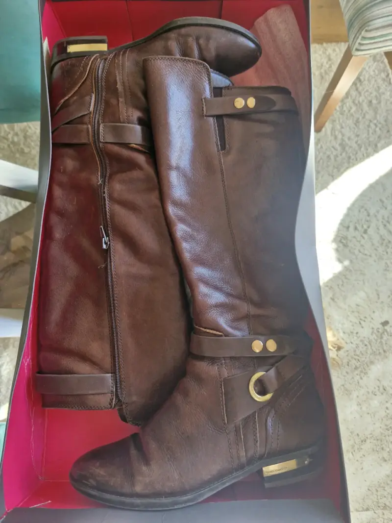 Botas de cuero para mujer Vince Camuto - 4