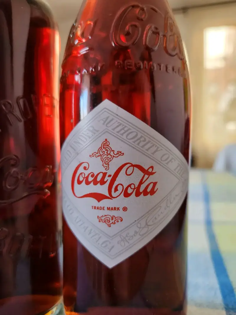 Botellas de vidrio Coca-Cola vintage - 3