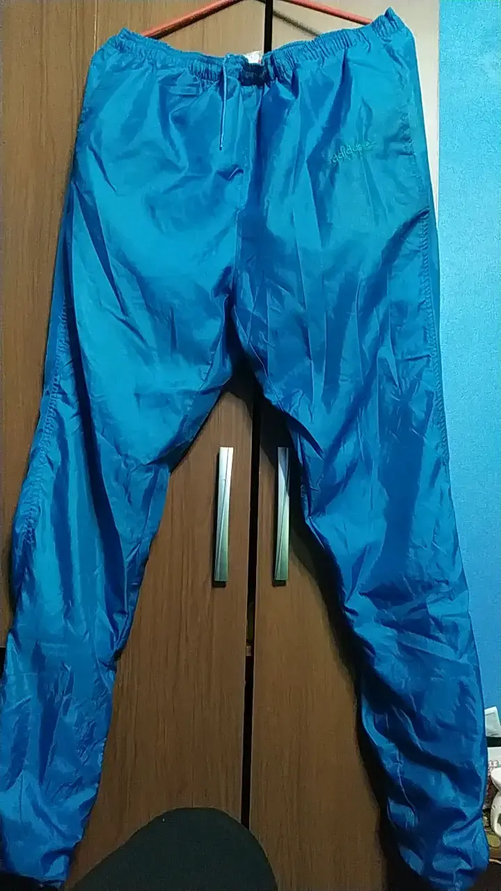 Pantalones Adidas deportivos azules para hombre - 1