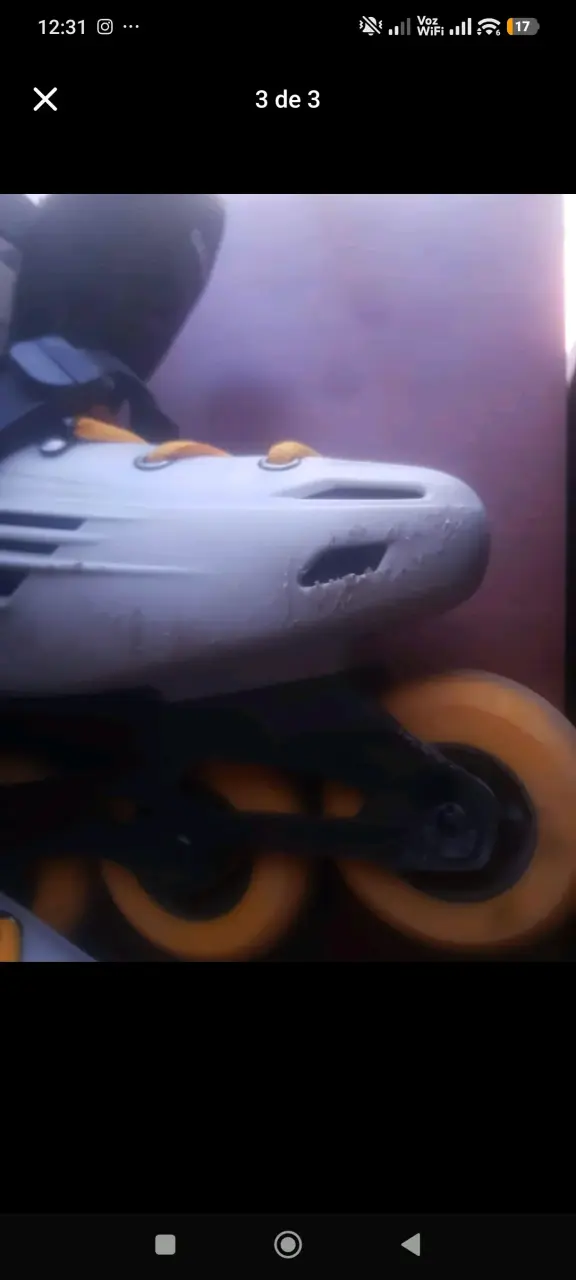 Patines en línea con ruedas amarillas - 2