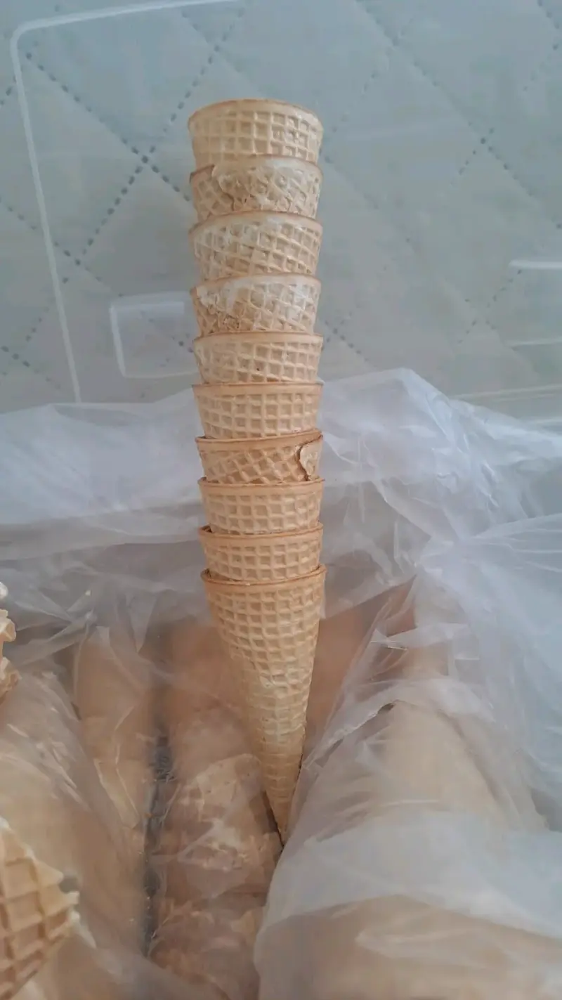 Conos de helado de barquillo crujiente - 4