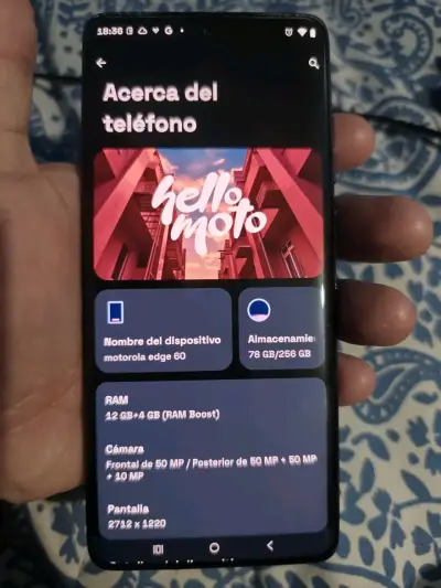 Smartphone Motorola Edge 60 - miniatura 1