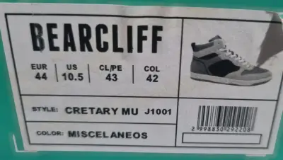 Zapatillas altas Bearcliff Cretary MU azul y gris - miniatura 3