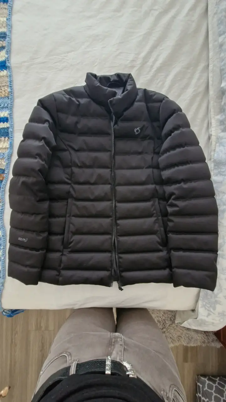 Parka Pluma Mujer Doite Heritage Negra - 1