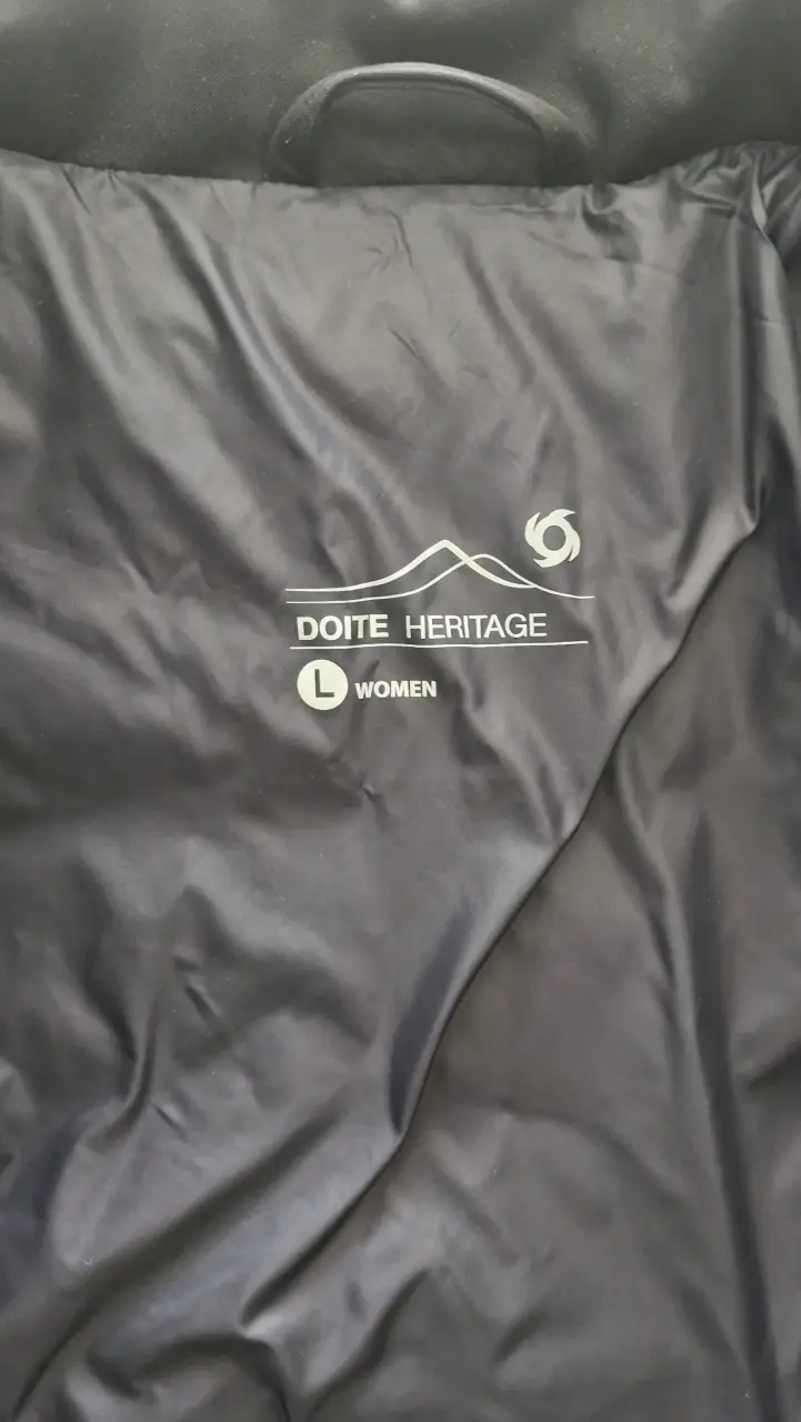Parka Pluma Mujer Doite Heritage Negra - 3