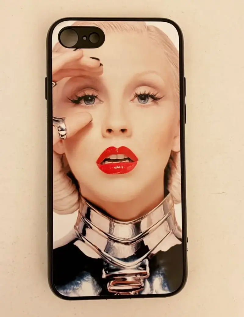 Carcasa Christina Aguilera - Bionic (IPHONE)