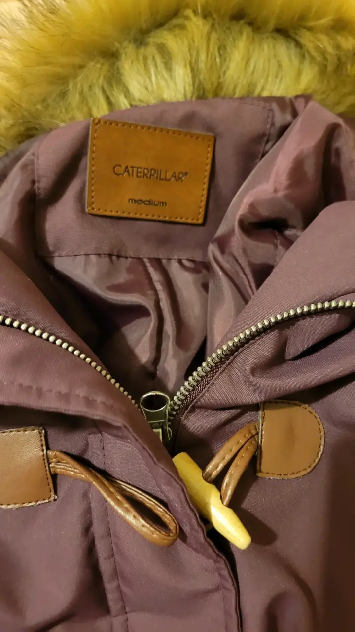 Parka Caterpillar con capucha de piel sintética - 1