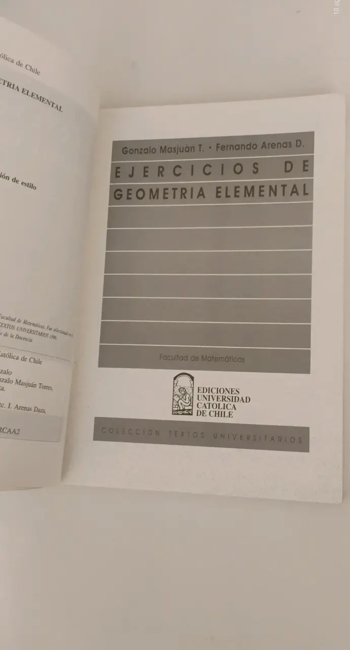 Libro Ejercicios de Geometría Elemental Gonzalo Masjuán - 4