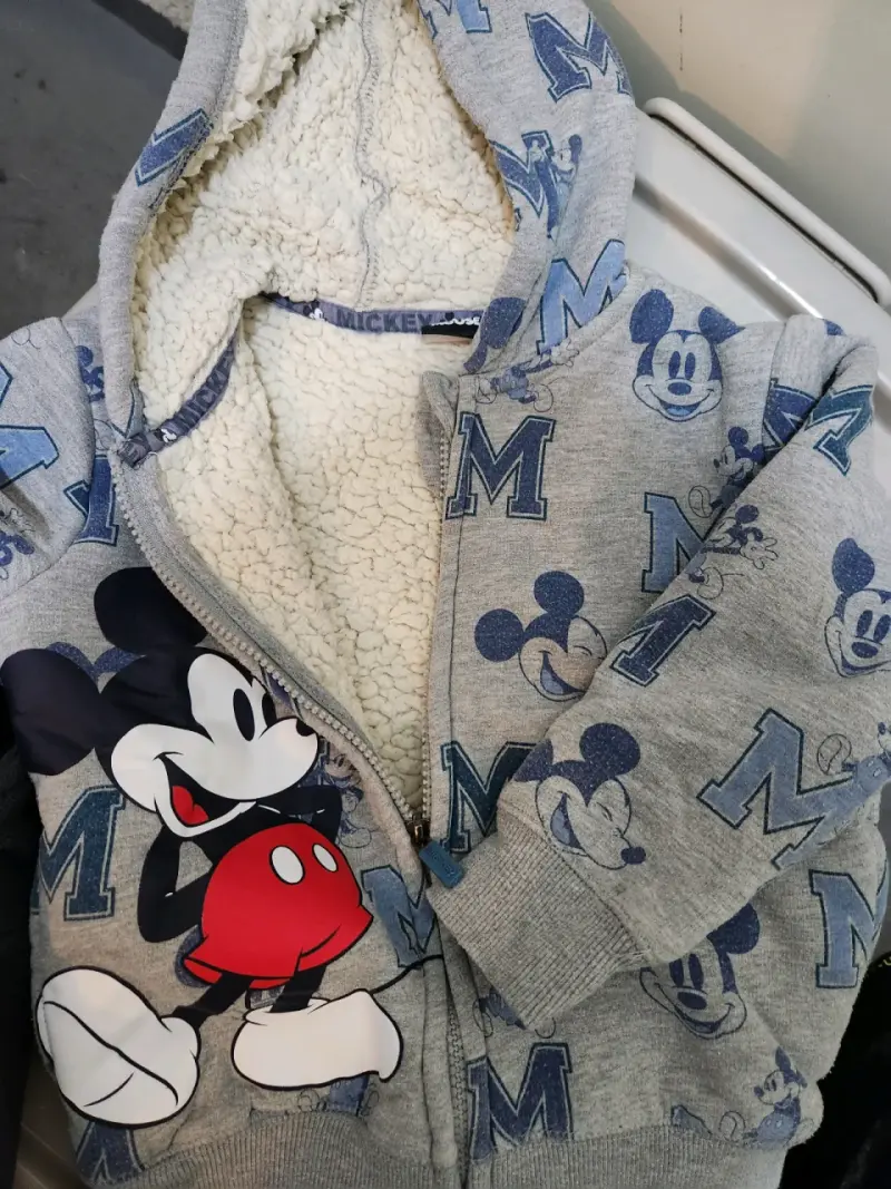 Polerón con capucha Mickey Mouse para niños