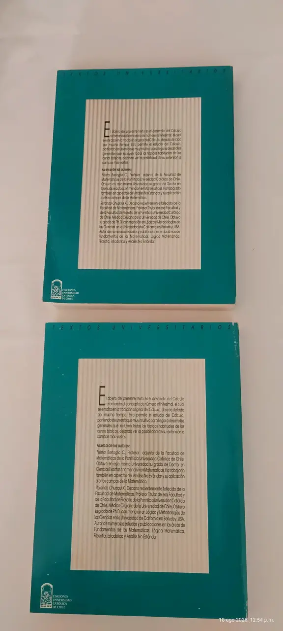 Libros Introducción al Análisis Infinitesimal Volumen I y II - 2
