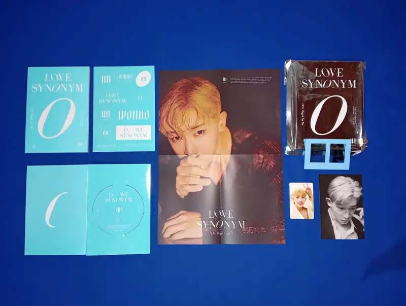 WONHO - ÁLBUM LOVE SYNONYM PT.1 VERSION 2