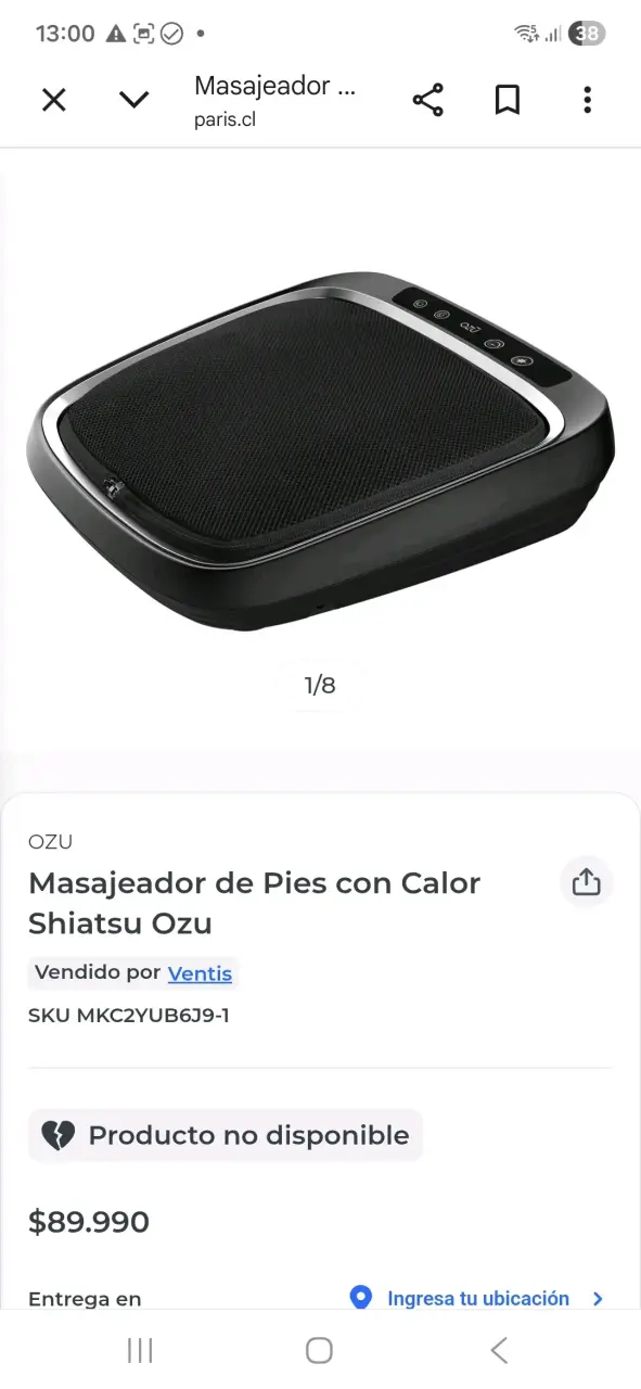 Masajeador de Pies con Calor Shiatsu Ozu - 2