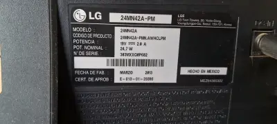 Tv LG 24 pulgadas HD modelo 24MN42A - miniatura 1