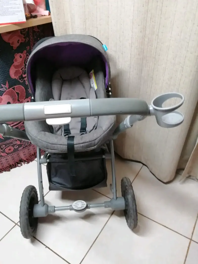 Coche de bebé Infanti Epic 3G gris - 2