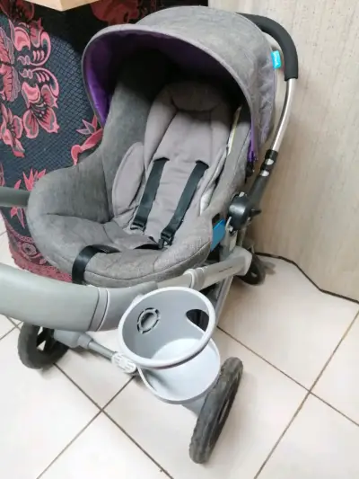Coche de bebé Infanti Epic 3G gris - miniatura 3
